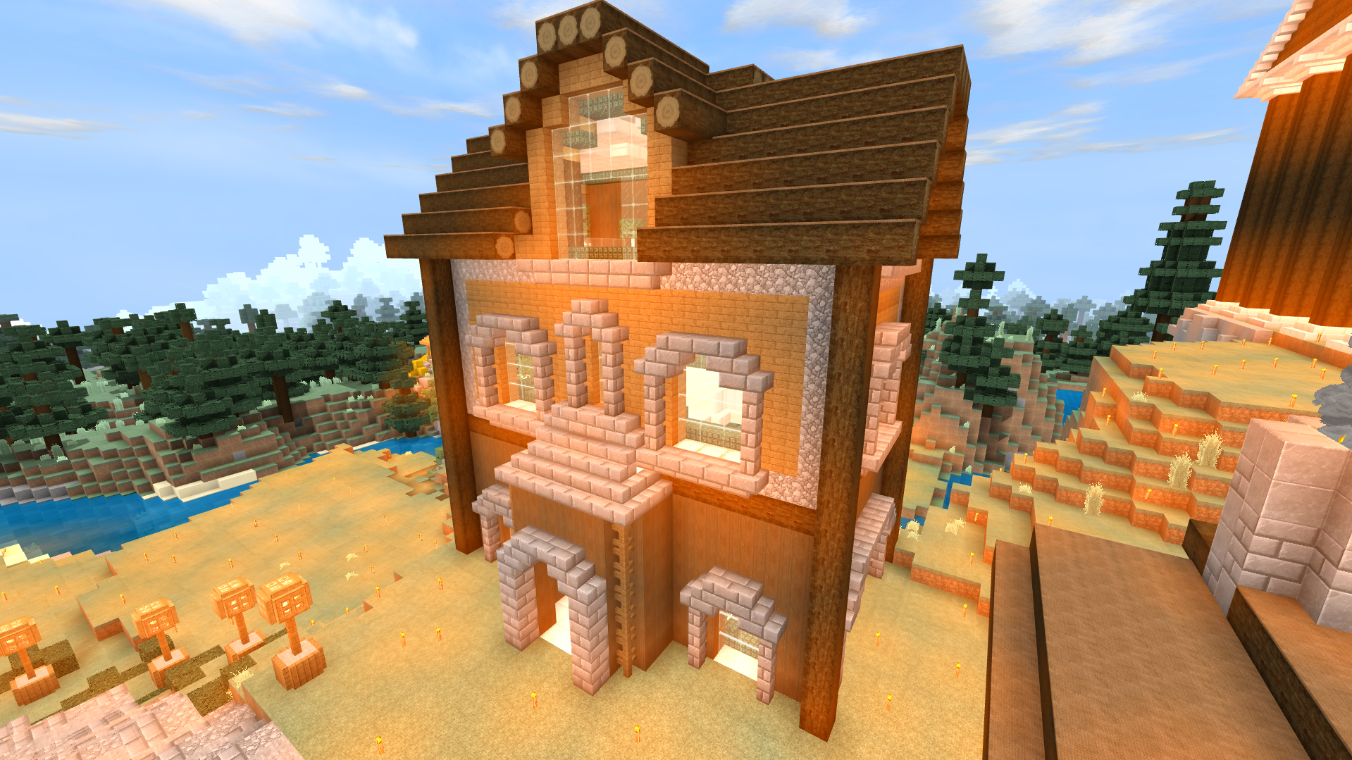 Evercraft Realm v2 - Evofyn's Starter House Exterior