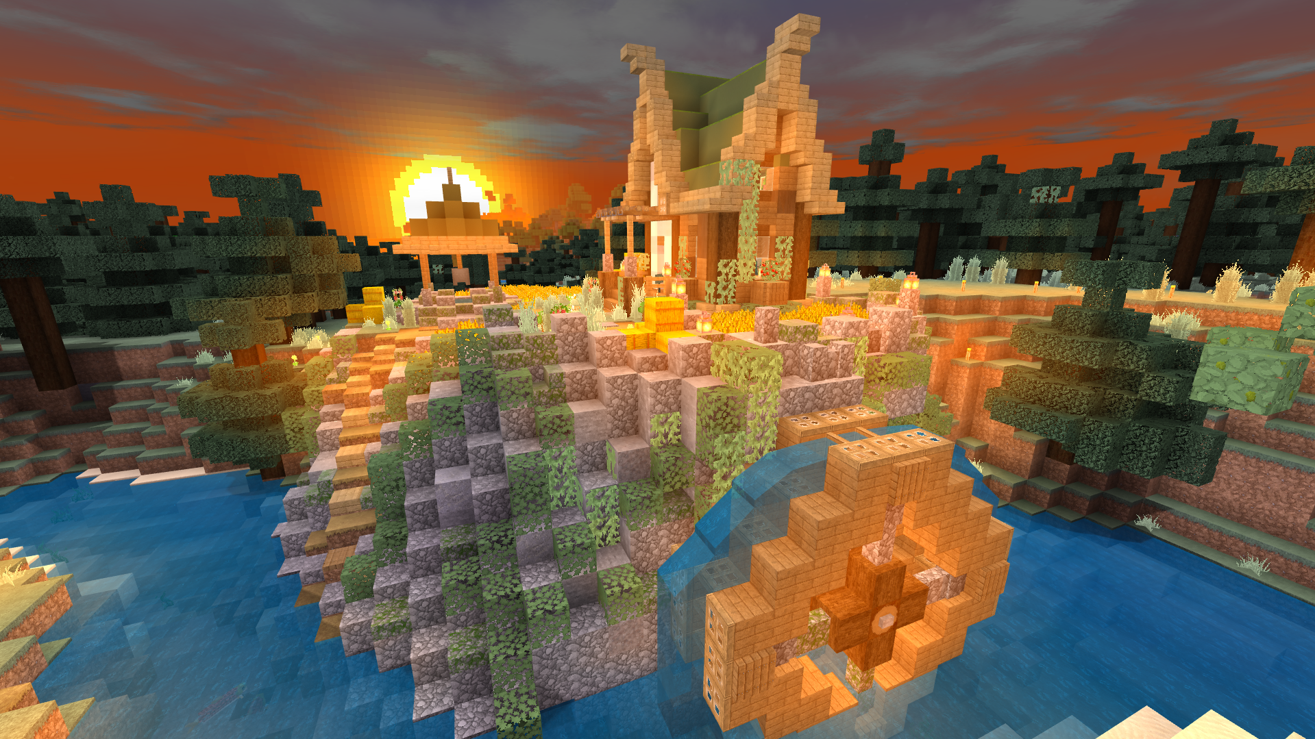 Evercraft Realm v2 - Haley's Cottage (Sunset)