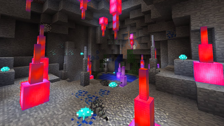 Minecraft 1.17 cave Update