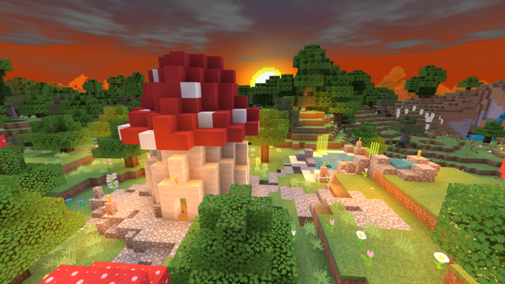 Evercraft Realm v2 - Meg's house near Little River Town on the Evercraft v2 Minecraft Realm