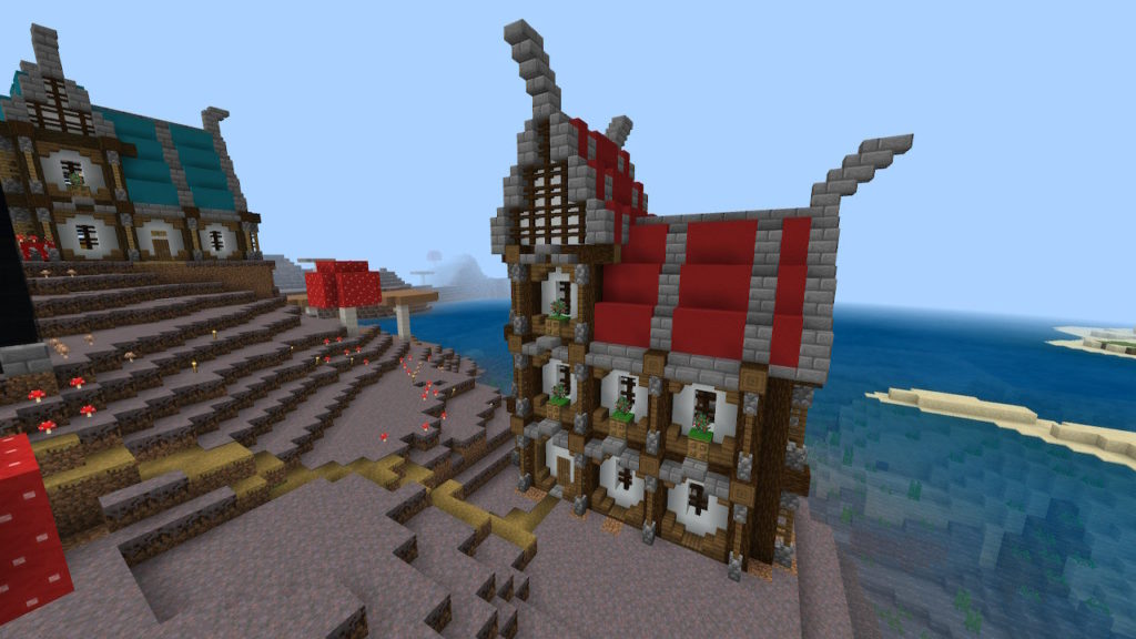 "Redstoned" Shop by ThomRiddle8321 on the Evercraft v3 Minecraft Realm