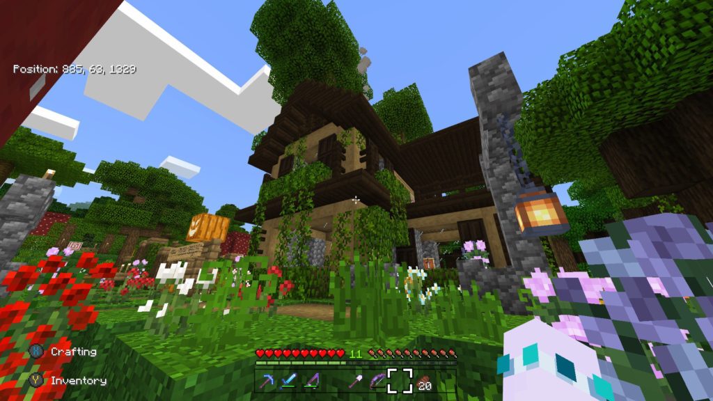 RiskyBootzz's Base on the Evercraft v3 Minecraft Realm